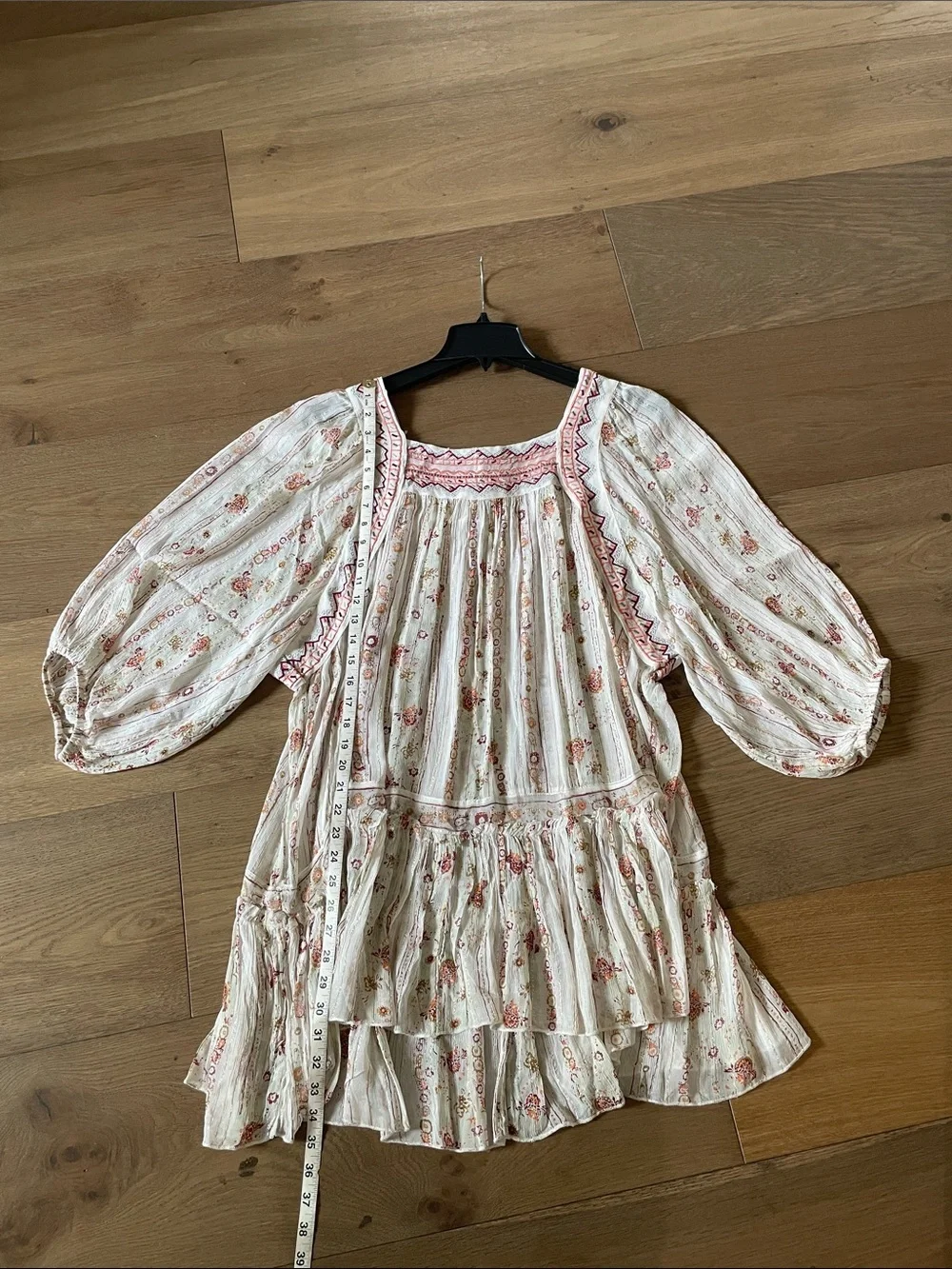 Free People Ivory Dance Magic Tunic Size Large